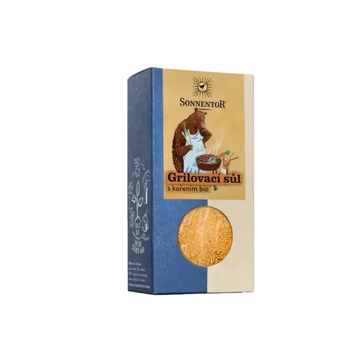 Sonnentor Grilovací sůl s kořením mletá 100 g BIO